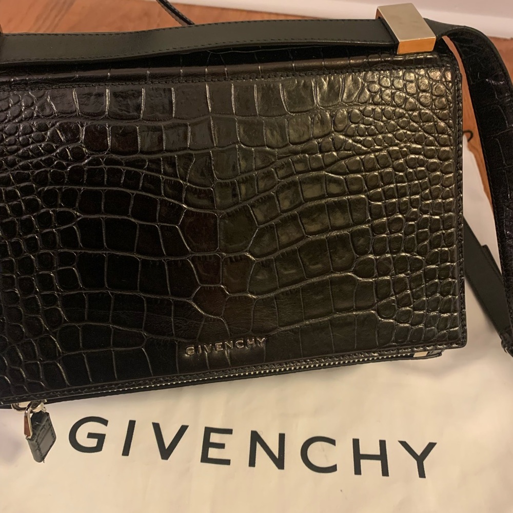 Givenchy embossed pandora bag